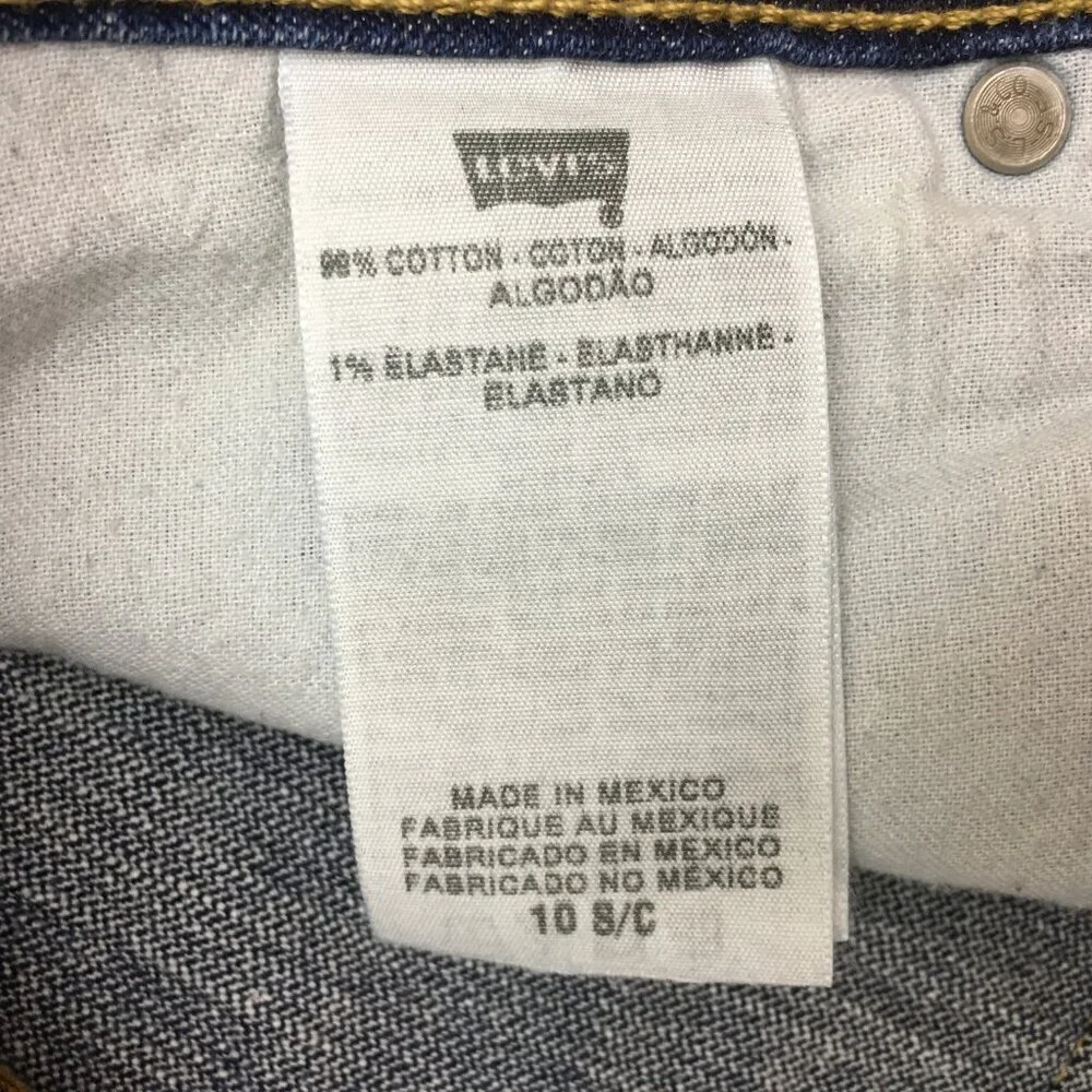 Levi's 515 Women's Jeans Boot Cut Mid Rise Stretch size 10 length 30